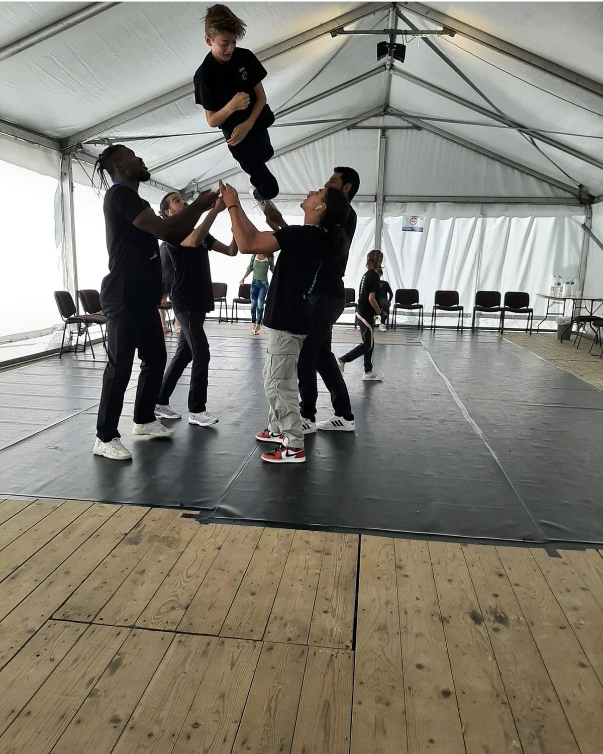 Préparation acrobatique — portée de groupe Street OG
